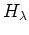 $ H_\lambda$