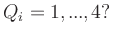 $ Q_i = 1, ..., 4?$